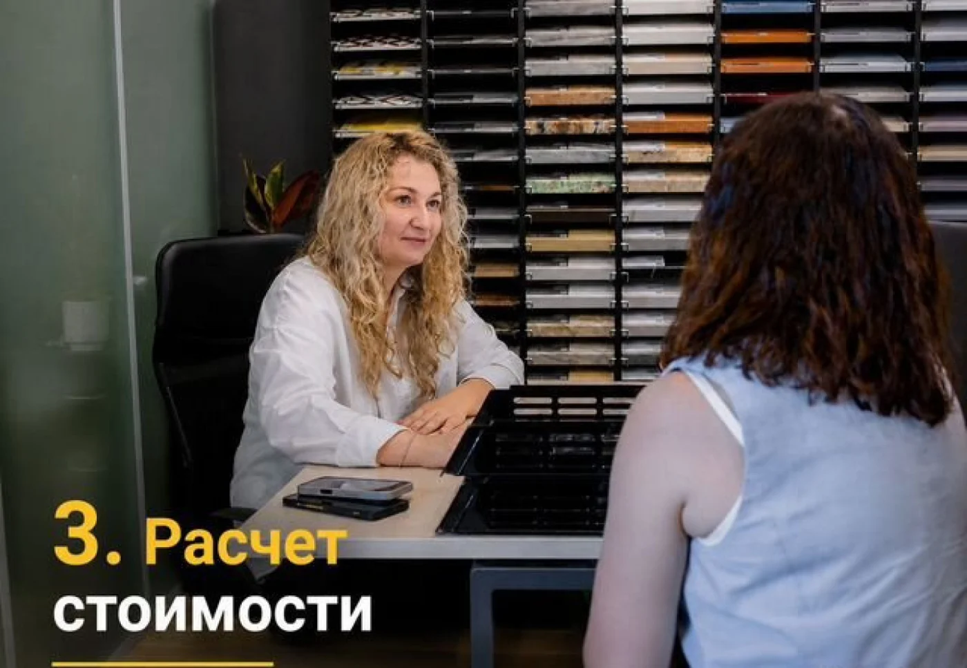 Встроенная кухня на заказ: ЛДСП серо-бежевая, 259х58х212 см