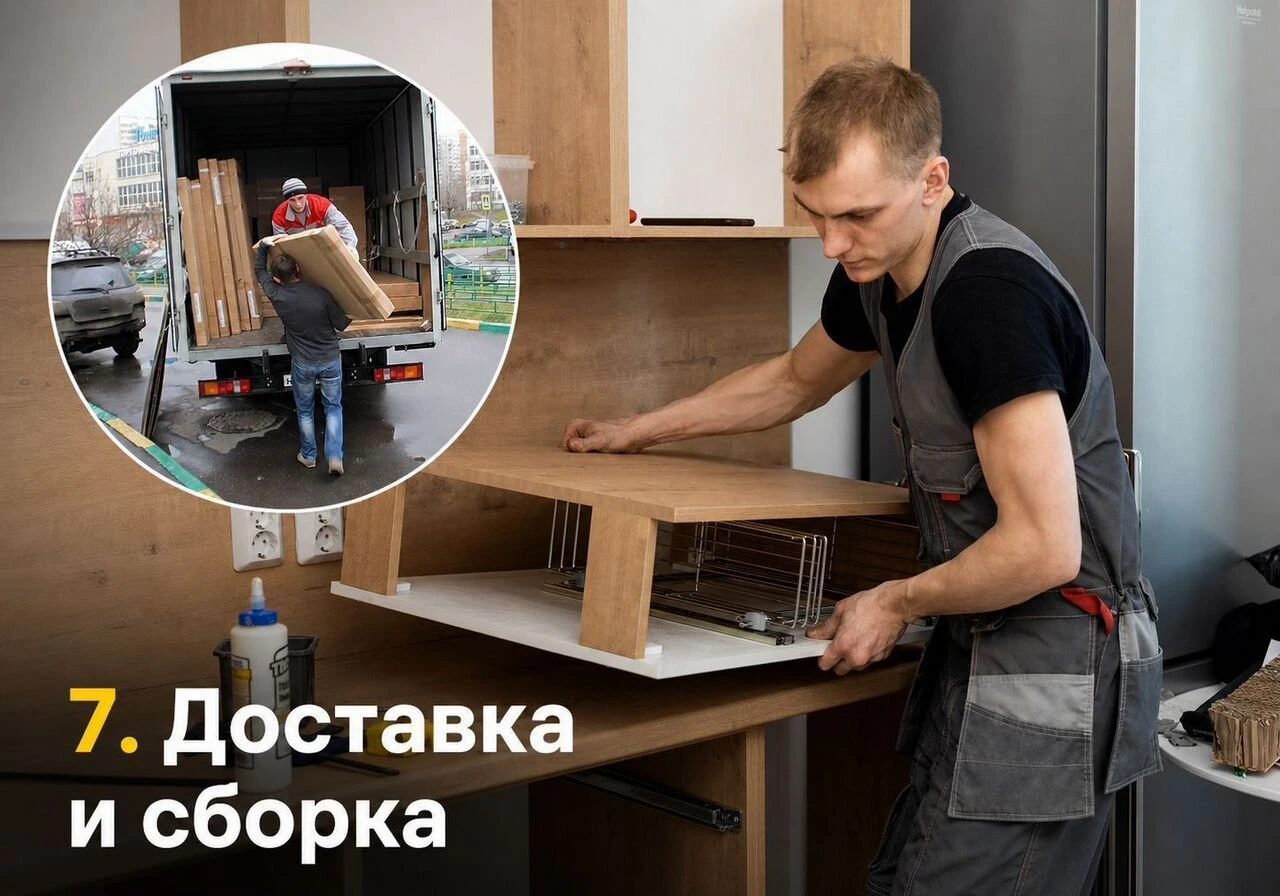 Кухня на заказ по индивидуальным размерам